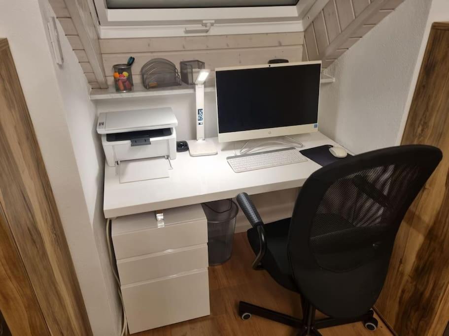 Gemuetliche Wohnung Am Waldrand Thierhaupten Dış mekan fotoğraf